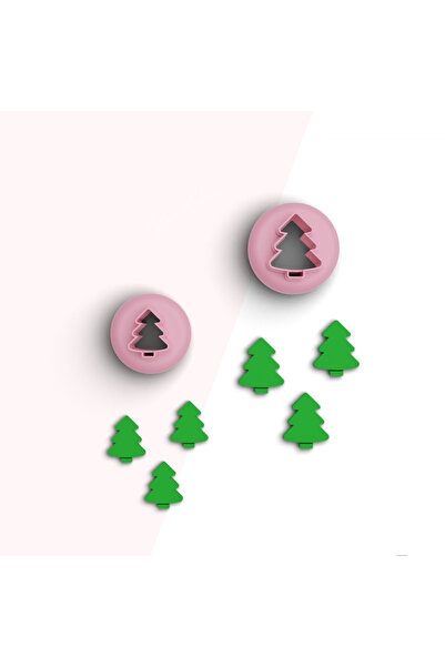 flament aşk Christmas Tree Mini Polymer Clay Mold,Jewelry Molds, Candy Molds,...
