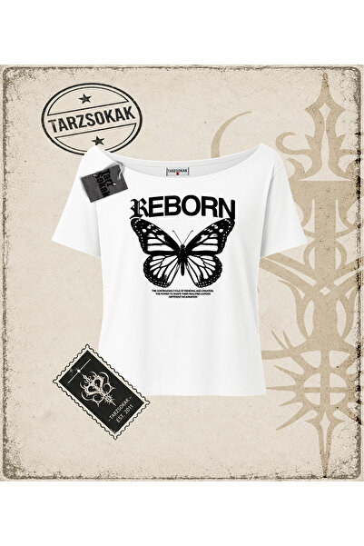 Tarzsokak REBORN ženska majica sa lađastim izrezom