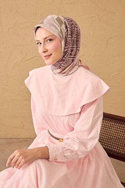 Silk Home Soft Scarf Urban Patch Lilac