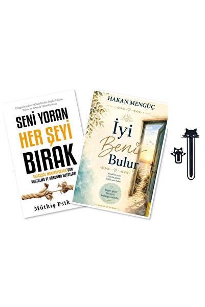 Aba Kitap Seni Yoran Her Şeyi Bırak Müthiş Psikoloji - İyi Beni Bulur Hakan Mengüç +2 Ayracı