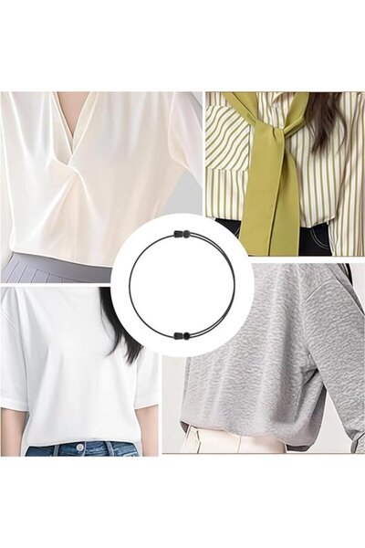 Morvena Picks 5 piese Crop Top Cravată Crop Crop Tuck Tie 91 cm Curea elastic...