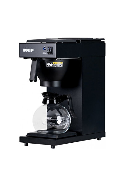 KEF Filtro FLT120 Filtre Kahve Makinesi Siyah 1,8 L Cam Demlik 2400 W