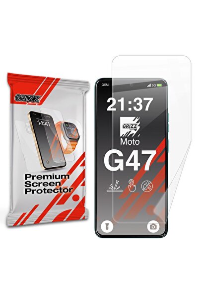 Grizz Glass GrizzGlass Κεραμικό Προστατευτικό Οθόνης για Motorola Moto G47, Δ...
