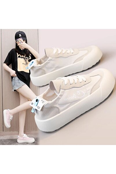 dorbe Women's Canvas Platform Sneakers