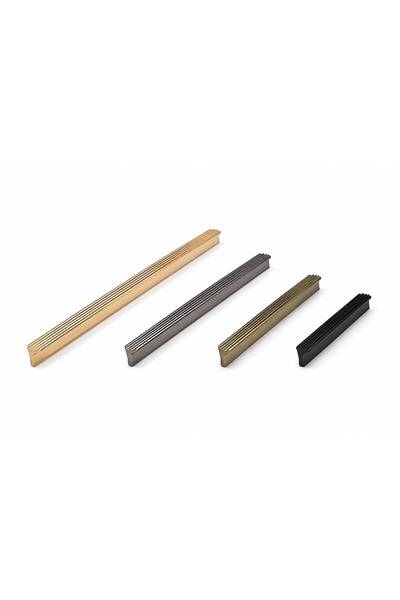 Genel Markalar VENEDİK ALUMİNYUM MOBİLYA KULPLARI PARLAK FÜME 224 MM