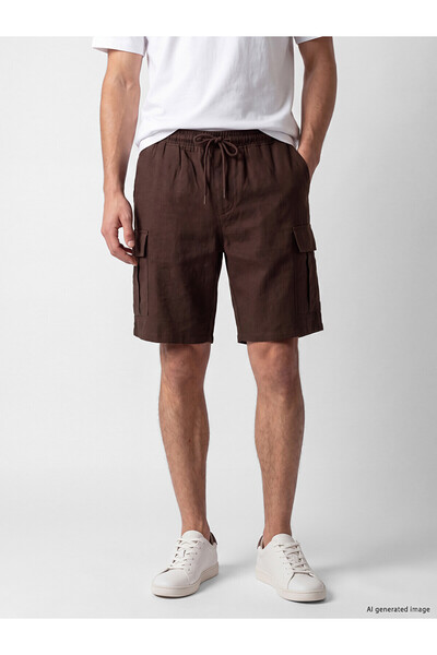 LC Waikiki Trendlucky Standard Fit Men's Cargo Shorts with Difference
