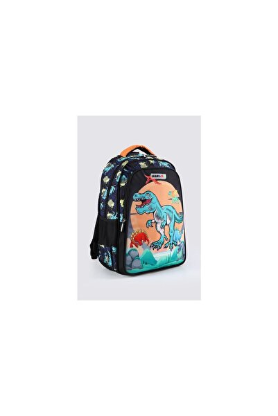 GENC DIJITAL BASKI Dinosaur -Trex 51773 School Bag