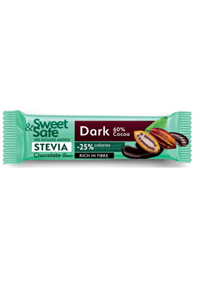 SLY NUTRITIA Γλυκιά & Ασφαλής Μαύρη Σοκολάτα με Γλυκαντικό Στέβια Sly Nutriti...
