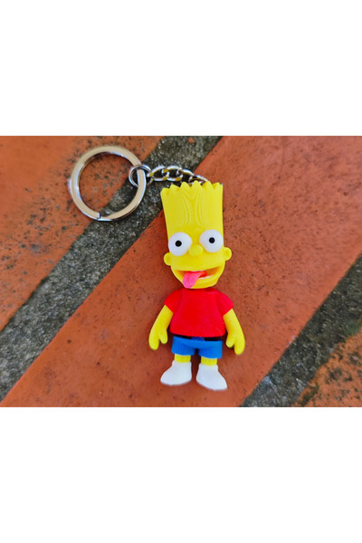 Simpson (The Simpsons) Anahtarlık - ÇANTA SÜSÜ