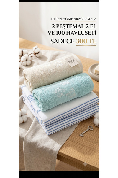 Havlu, peştemal set