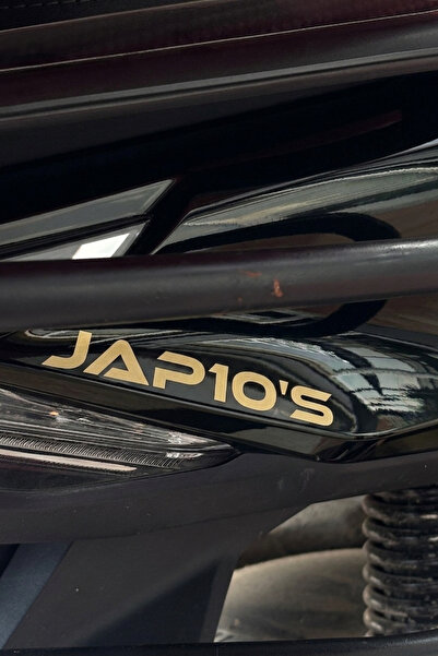 Banxtre Japon Motosiklet Grubu için JAP10'S Japon's Sticker Etiket (12CM)
