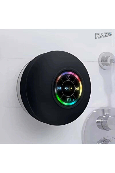 Razo Bluetooth 5.3, 5-10 w, rgb led, suction cup, microsd card and ipx4 prote...