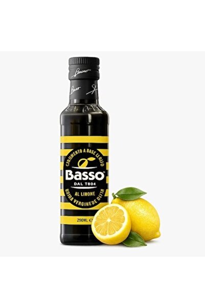 Basso Εξαιρετικό παρθένο ελαιόλαδο με γεύση λεμόνι, μπουκάλι 250ml