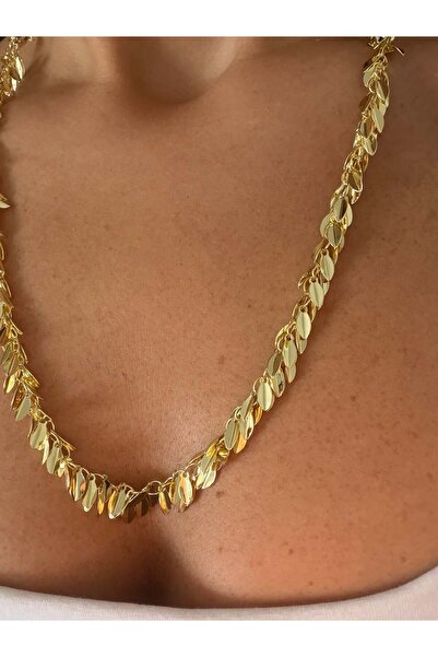 DGK COLLECTİON 14K gold renk altın kaplama harika şıklıkta tam bir kombin tam...