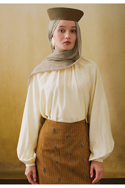 Freshscarfs Sparkling Voile Shawl Toprak