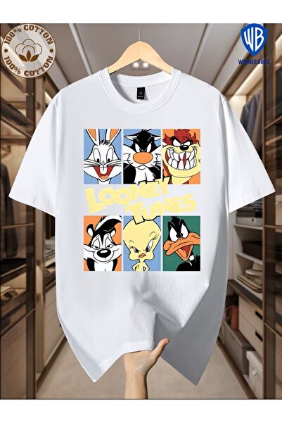 H&GHAMLEGİYİM Printed T-Shirt. Short Sleeve Summer & Spring Casual Top, Women...