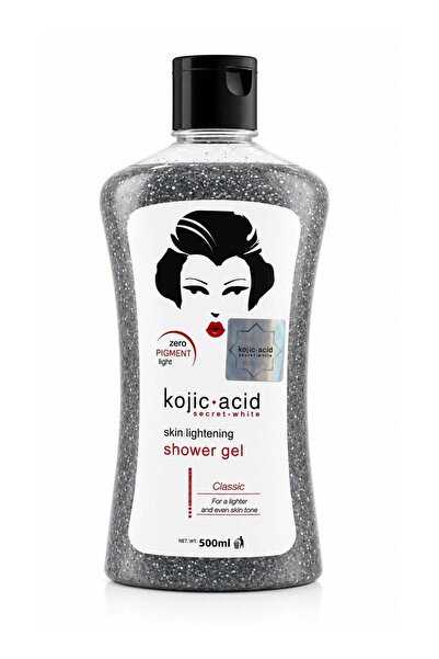 KOJIC ACID Secret White Skin Lightening Shower Gel, 500ml - Brightening Body ...