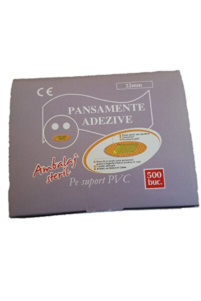 OEM Plasturi rotunzi, 22mm diametru, 500buc/cutie