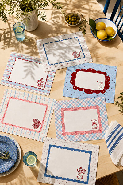 Pilloveland 6-Piece American Service Set - 45*35 cm - Morning