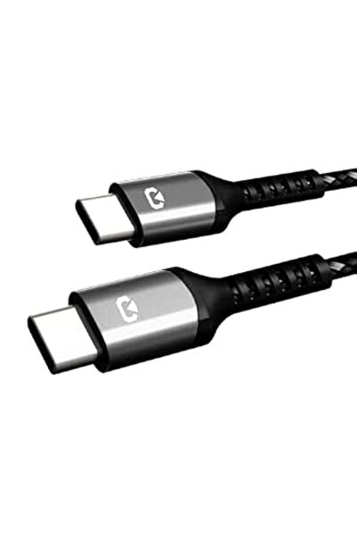 GENERAL كيبل USB C الى USB C من تليدا، كيبل شحن سريع 480 ميجابت في الثانية مع...