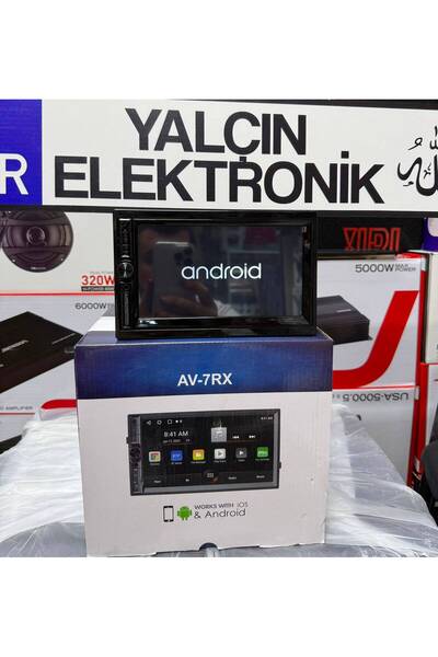 AVX AV-7RX 7ınc usb bt radyo navıgasyon google yotube 4x60 androıd 3cgram 32c...