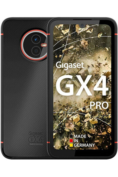 GIGASET GX4 PRO Διπλή SIM (6GB/128GB) Ανθεκτικό Smartphone Μαύρο