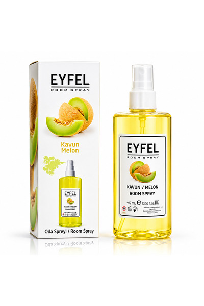 Eyfel Odorizant auto și de cameră, Parfum ambiental spray Melon – Pepene Galb...