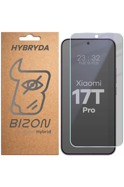 BizonMobile Bizon Hybrid Αντι-καταγραφικό Υβριδικό Γυαλί για Xiaomi 17T Pro, ...