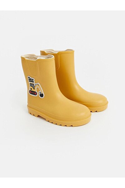 LC Waikiki Printed Detailed Lined Boys' Boots (W6)