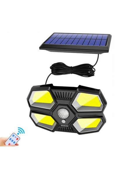 MINEXO LAMPĂ SOLARĂ CU SENZOR PILOT 180 LED