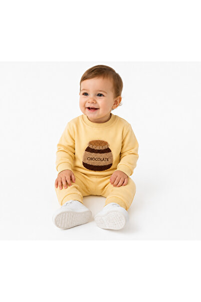 TİNY GOLDEN Baby Set Organic Seasonal Cotton 2-Piece Boy Girl Baby Set Daily ...
