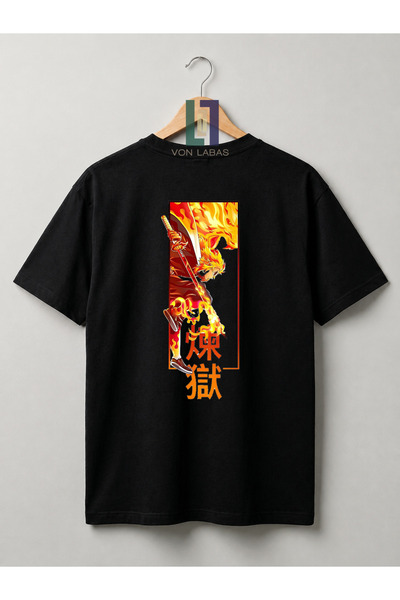 Grafftee Clothing Μπλουζάκι Demon Slayer Anime με ιδιαίτερο σχέδιο, τυπωμένο,...