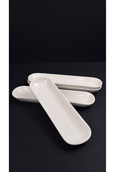 Tezyinat Wood Rüya Porcelain 4-Piece Olive Bowl