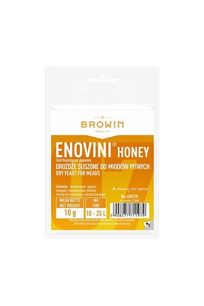 Browin Enovini ®   Drojdie pentru vin cu miere, 10 g