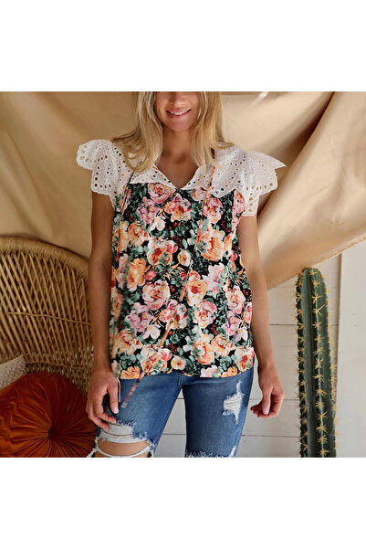 dorbe Women's Multicolor Floral Blouse