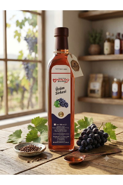Doğal Fermente Üzüm Sirkesi 500ml