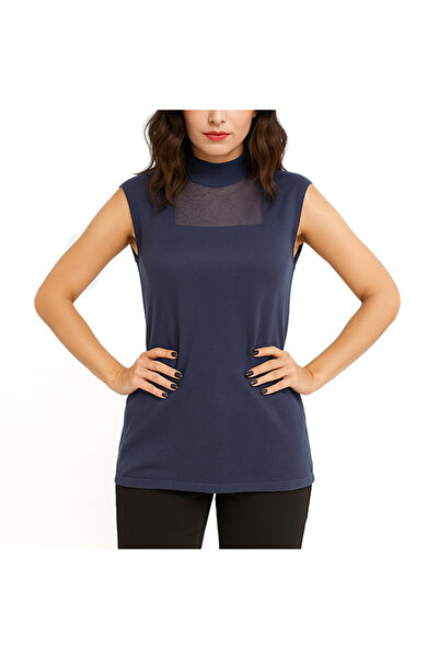 dorbe Women's Dark Blue T-Shirt