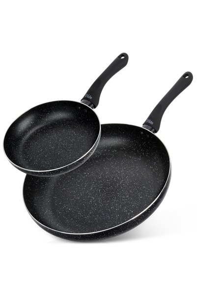 Vilde Set de tigăi din granit BLACK LINE 20 / 32 cm 2 buc.