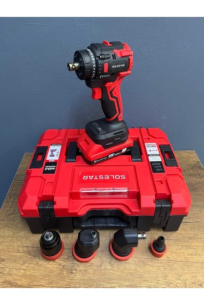 Akülü Matkap 4in1 Multi Head Quıck Mandren