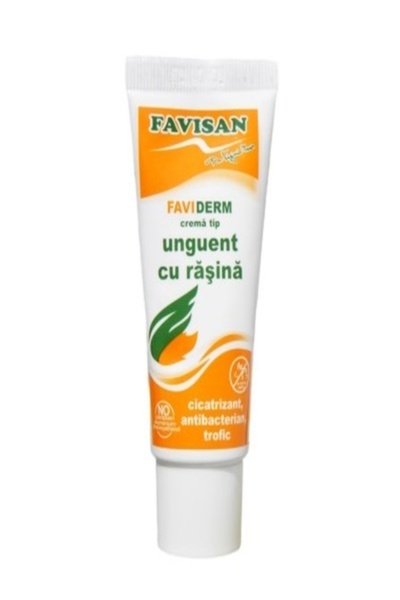 Favisan Unguent cu rășină Faviderm (40 ml) – Balsam antireumatic, cicatrizant...