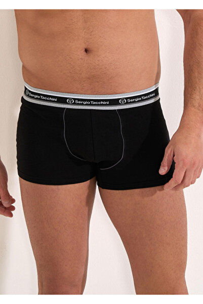 Sergio Tacchini Boxeri Barbati, Sergio Tacchini, 9000, XL, Negru, Bumbac Resp...