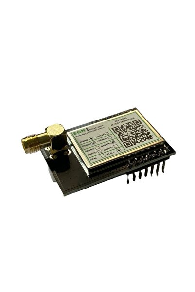 NTR19RSW4 433MHz/+27dBm RF LoRa Transceiver Modülü (SX1262, SAW Filtre, TCXO, RF Ekran, 500mW/+27dBm, SMA RF Konnektör)