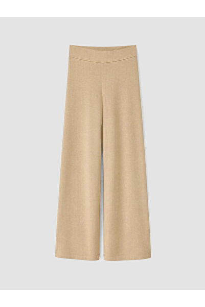 LC Waikiki LCW Modest Bej Soft Touch Kadın Eşofman Altı