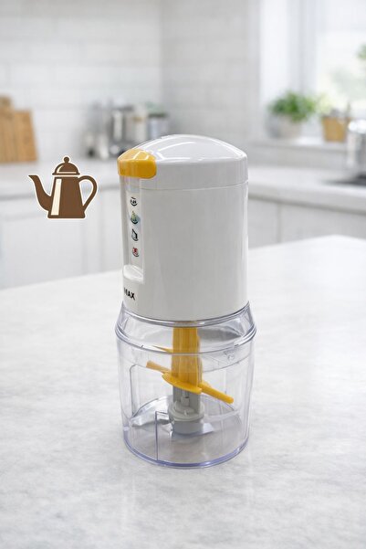 Generic هذه مفرمة طعام كهربائية متعددة الاستخدامات وتظهر على العلبة بلون أبيض...