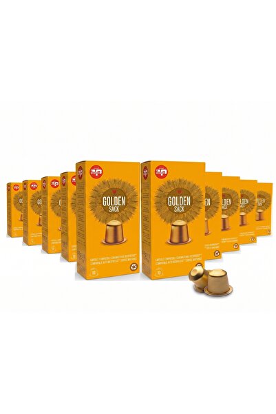 Pascucci Golden Sack %100 Geri Dönüştürülebilir Alüminyum Nespresso Uyumlu Ka...