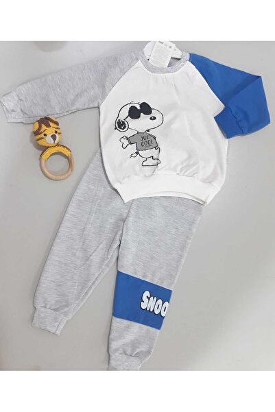Sönmez Baby JOE COOL SNOP PARÇALI TASARIM MEVSİMLİK İKİLİ ERKEK BEBE TAKIMI