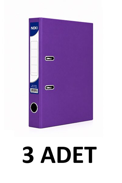 Noki 3 dosare înguste din plastic, format A4