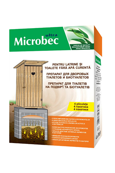 bros Microbi pentru latrine 4X30g