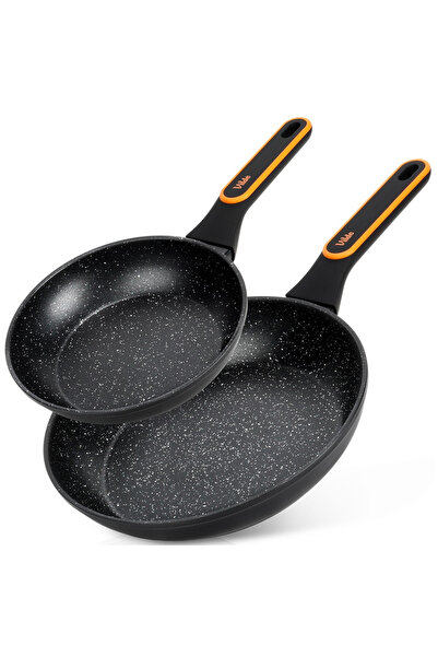 Vilde Set de tigăi din granit TERRUNA 20 / 26 cm 2 bucăți