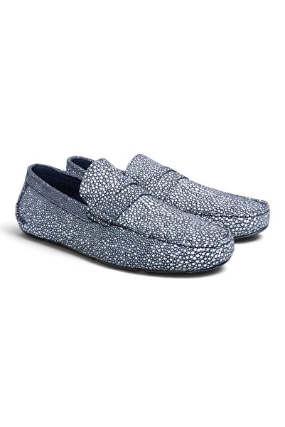 FRANCO CALVANI White Gray Vatos - Mg White-Grey Color Laceless Genuine Leathe...
